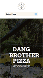 Mobile Screenshot of dangbrotherpizza.com